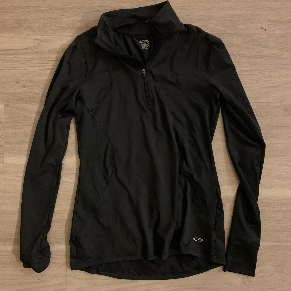 Workout Pullover 3/4 Zip
